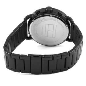Tommy Hilfiger Men’s Quartz Black Stainless Steel Black Dial 46mm Watch 1791423