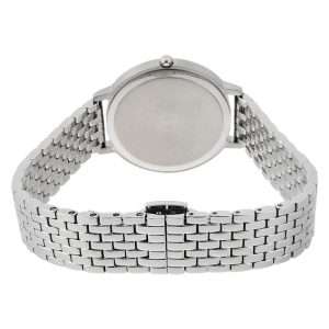 Emporio Armani Women’s Silver Stainless Steel Mother of Pearl Dial 32mm Watch AR11112