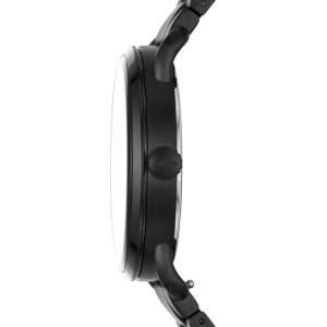 Fossil Men’s Quartz Black Stainless Steel Dark Brown Dial 42mm Watch FS5277