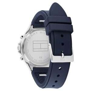 Tommy Hilfiger Women’s Quartz Blue Silicone Strap Blue Dial 38mm Watch 1782281