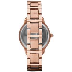 Fossil Women’s Quartz Rose Gold Stainless Steel Rose Gold Dial 34mm Watch ES3020
