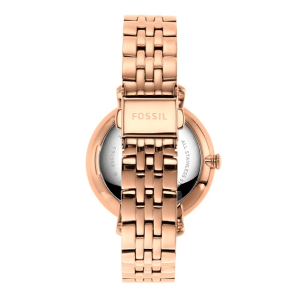 Fossil Women’s Quartz Rose Gold Stainless Steel Mother Of Pearl Dial 36mm Watch ES5165 UAE DUBAI AJMAN SHARJAH ABU DHABI RAS AL KHAIMA UMM UL QUWAIN ALAIN FUJAIRAH