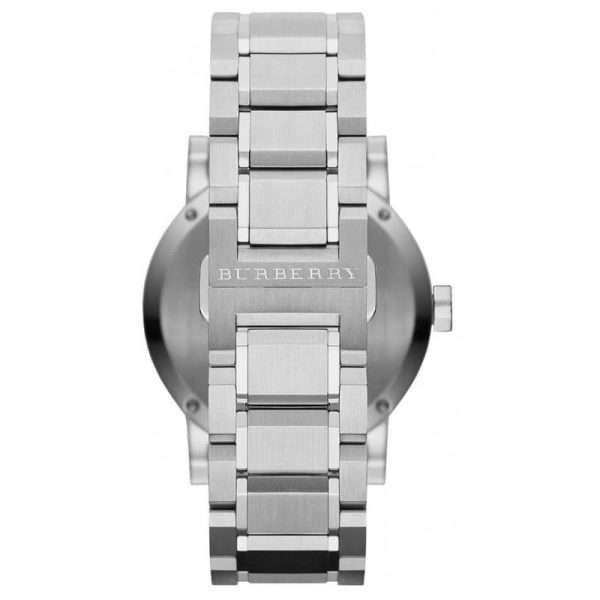 Burberry Men’s Quartz Silver Stainless Steel Silver Dial 42mm Watch BU9900
