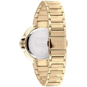 Tommy Hilfiger Women’s Quartz Gold Stainless Steel White Dial 36mm Watch 1782128