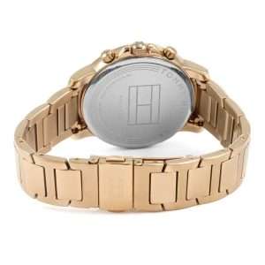 Tommy Hilfiger Women’s Quartz Rose Gold Stainless Steel Rose Gold Dial 38mm Watch 1781743