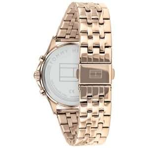 Tommy Hilfiger Women’s Quartz Rose Gold Stainless Steel Rose Gold Mother Of Pearl Dial 39mm Watch 1782120