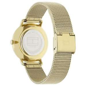 Tommy Hilfiger Women’s Quartz Gold Stainless Steel Gold Dial 40mm Watch 1781943