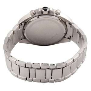 Hugo Boss Men’s Quartz Silver Stainless Steel Silver Dial 44mm Watch 1513039