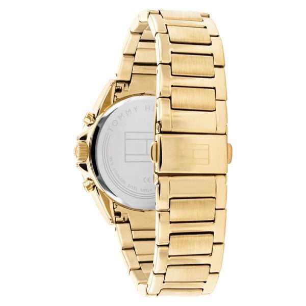 Tommy Hilfiger Women’s Quartz Gold Stainless Steel Gold Dial 38mm Watch 1782385