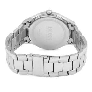 Hugo Boss Men’s Quartz Silver Stainless Steel Blue Dial Watch 1513487
