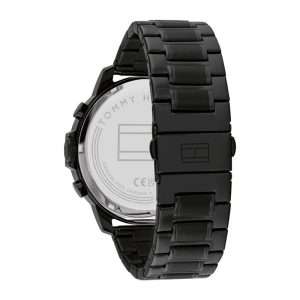 Tommy Hilfiger Men’s Quartz Black Stainless Steel Black Dial 50mm Watch 1710494 UAE DUBAI AJMAN SHARJAH ABU DHABI RAS AL KHAIMA UMM UL QUWAIN ALAIN FUJAIRAH