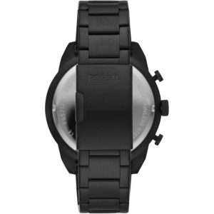 Fossil Men’s Quartz Black Stainless Steel Black Dial 50mm Watch FS5712
