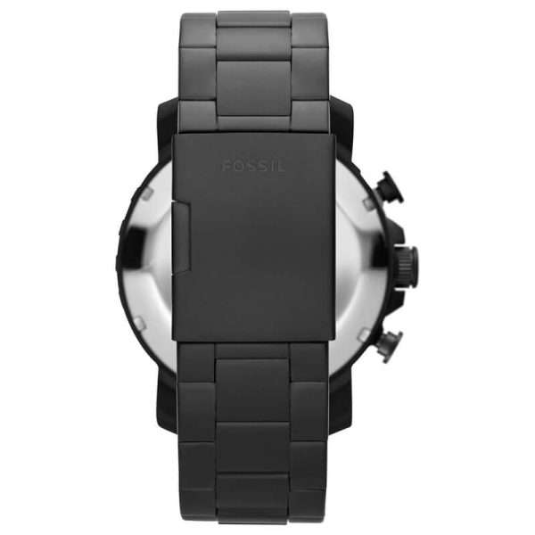 Fossil Men’s Quartz Stainless Steel Black Dial 50mm Watch JR1401 UAE DUBAI AJMAN SHARJAH ABU DHABI RAS AL KHAIMA UMM UL QUWAIN ALAIN FUJAIRAH