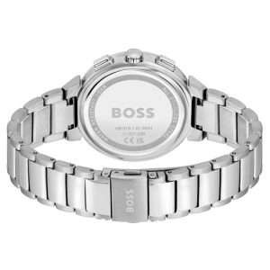 Hugo Boss Women’s Quartz Silver Stainless Steel Champagne Dial 38mm Watch 1502676 UAE DUBAI AJMAN SHARJAH ABU DHABI RAS AL KHAIMA UMM UL QUWAIN ALAIN FUJAIRAH