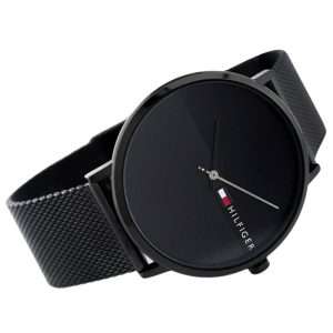 Tommy Hilfiger Men’s Quartz Black Stainless Steel Black Dial 40mm Watch 1791464