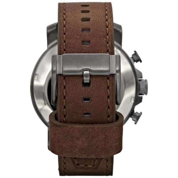 Fossil Men’s Quartz Brown Leather Strap Grey Dial 50mm Watch JR1424 UAE DUBAI AJMAN SHARJAH ABU DHABI RAS AL KHAIMA UMM UL QUWAIN ALAIN FUJAIRAH