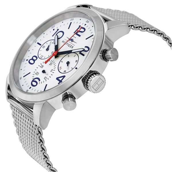 Tommy Hilfiger Men’s Quartz Stainless Steel White Dial 46mm Watch 1791233 Tommy Hilfiger Men’s Quartz Stainless Steel White Dial 46mm Watch 1791233 UAE DUBAI AJMAN SHARJAH ABU DHABI RAS AL KHAIMA UMM UL QUWAIN ALAIN FUJAIRAH