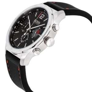 Hugo Boss Men’s Quartz Leather Strap Black Dial 44mm Watch 1512569 UAE DUBAI AJMAN SHARJAH ABU DHABI RAS AL KHAIMA UMM UL QUWAIN ALAIN FUJAIRAH