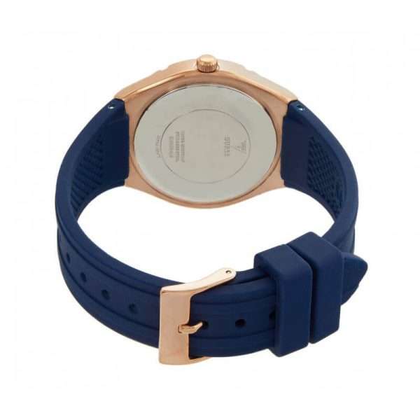 Guess Women’s Quartz Blue Silicone Strap Blue Dial 36mm Watch GW0034L4