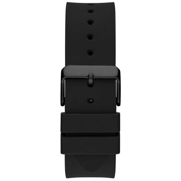 Guess Men’s Quartz Black Silicone Strap Black Dial 43mm Watch GW0203G8 UAE DUBAI AJMAN SHARJAH ABU DHABI RAS AL KHAIMA UMM UL QUWAIN ALAIN FUJAIRAH