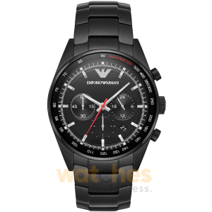 Emporio Armani Men’s Quartz Black Stainless Steel Black Dial 43mm Watch AR6094