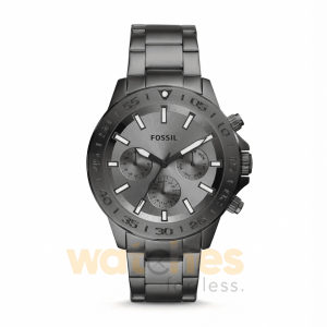 Fossil Men’s Quartz Grey Stainless Steel Grey Dial 45mm Watch BQ2491