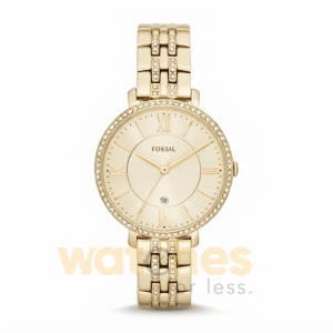 Fossil Women’s Quartz Gold Stainless Steel Gold Dial 36mm Watch ES3547