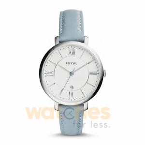 Fossil Women’s Quartz Light Blue Leather Strap White Dial 36mm Watch ES3821 UAE DUBAI AJMAN SHARJAH ABU DHABI RAS AL KHAIMA UMM UL QUWAIN ALAIN FUJAIRAH