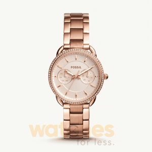 Fossil Women’s Quartz Rose Gold Stainless Steel Rose Gold Dial 35mm Watch ES4264