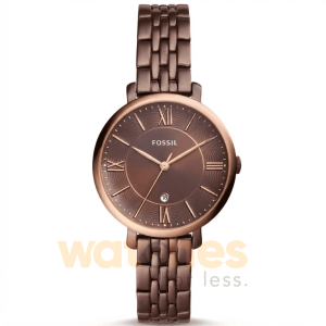 Fossil Women’s Quartz Brown Stainless Steel Brown Dial 36mm Watch ES4275