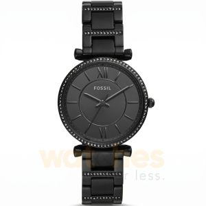 Fossil Women’s Quartz Black Stainless Steel Black Dial 35mm Watch ES4488