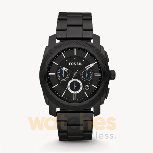 Fossil Men’s Quartz Black Stainless Steel Black Dial 45mm Watch FS4552 UAE DUBAI AJMAN SHARJAH ABU DHABI RAS AL KHAIMA UMM UL QUWAIN ALAIN FUJAIRAH
