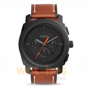 Fossil Men’s Quartz Brown Leather Strap Black Dial 45mm Watch FS5234 UAE DUBAI AJMAN SHARJAH ABU DHABI RAS AL KHAIMA UMM UL QUWAIN ALAIN FUJAIRAH