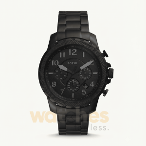 Fossil Men’s Quartz Black Stainless Steel Black Dial 46mm Watch FS5603