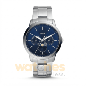 Fossil Men’s Quartz Stainless Steel Blue Dial 42mm Watch FS5907