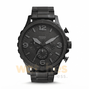 Fossil Men’s Quartz Stainless Steel Black Dial 50mm Watch JR1401 UAE DUBAI AJMAN SHARJAH ABU DHABI RAS AL KHAIMA UMM UL QUWAIN ALAIN FUJAIRAH