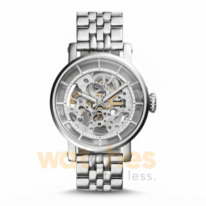 Fossil Women’s Automatic Stainless Steel Silver Dial 38mm Watch ME3067 UAE DUBAI AJMAN SHARJAH ABU DHABI RAS AL KHAIMA UMM UL QUWAIN ALAIN FUJAIRAH
