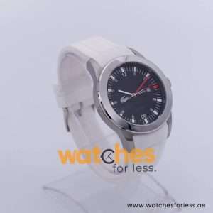 Lacoste Men’s Quartz White Silicone Strap Black Dial 42mm Watch LC2010629 UAE DUBAI AJMAN SHARJAH ABU DHABI RAS AL KHAIMA UMM UL QUWAIN ALAIN FUJAIRAH