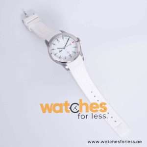 Lacoste Men’s Quartz White Silicone Strap White Dial 42mm Watch 2010627 UAE DUBAI AJMAN SHARJAH ABU DHABI RAS AL KHAIMA UMM UL QUWAIN ALAIN FUJAIRAH