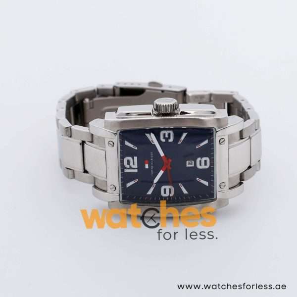 Tommy Hilfiger Men’s Quartz Silver Stainless Steel Dark Blue Dial 39mm Watch 1790657 UAE DUBAI AJMAN SHARJAH ABU DHABI RAS AL KHAIMA UMM UL QUWAIN ALAIN FUJAIRAH