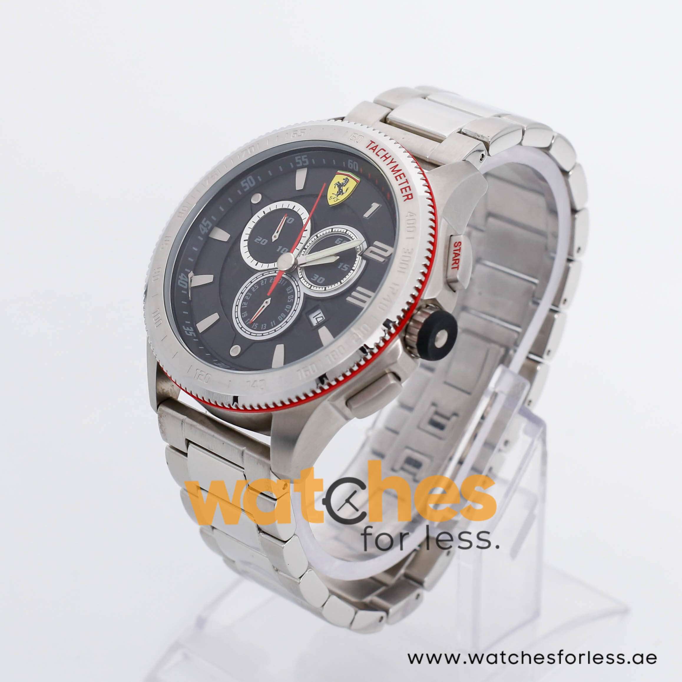 Ferrari watch stainless discount steel