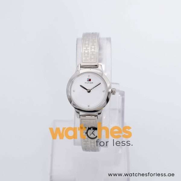 Tommy Hilfiger Women’s Quartz Silver Stainless Steel White Dial 25mm Watch 1781090 UAE DUBAI AJMAN SHARJAH ABU DHABI RAS AL KHAIMA UMM UL QUWAIN ALAIN FUJAIRAH