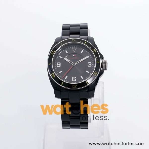 Tommy Hilfiger Women’s Quartz Black Plastic Chain Black Dial 36mm Watch 1781201 UAE DUBAI AJMAN SHARJAH ABU DHABI RAS AL KHAIMA UMM UL QUWAIN ALAIN FUJAIRAH
