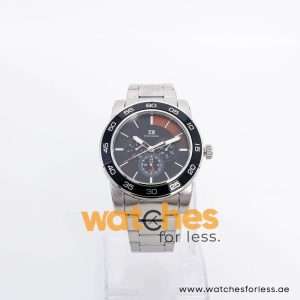 Hugo Boss Men’s Quartz Silver Stainless Steel Black Dial 46mm Watch 1512859 UAE DUBAI AJMAN SHARJAH ABU DHABI RAS AL KHAIMA UMM UL QUWAIN ALAIN FUJAIRAH