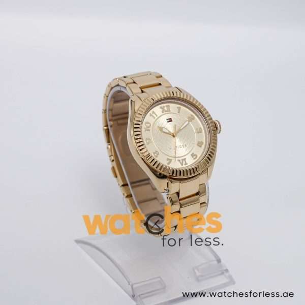Tommy Hilfiger Women’s Quartz Gold Stainless Steel Gold Dial 40mm Watch 1781345 UAE DUBAI AJMAN SHARJAH ABU DHABI RAS AL KHAIMA UMM UL QUWAIN ALAIN FUJAIRAH