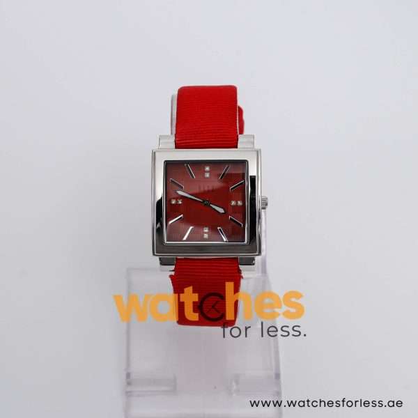 Elle Women’s Quartz Red Nylon Strap Red Dial 32mm Watch 20027S03C/2 UAE DUBAI AJMAN SHARJAH ABU DHABI RAS AL KHAIMA UMM UL QUWAIN ALAIN FUJAIRAH