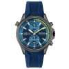 Hugo Boss Men’s Quartz Blue Silicone Strap Blue Dial 46mm Watch 1513821