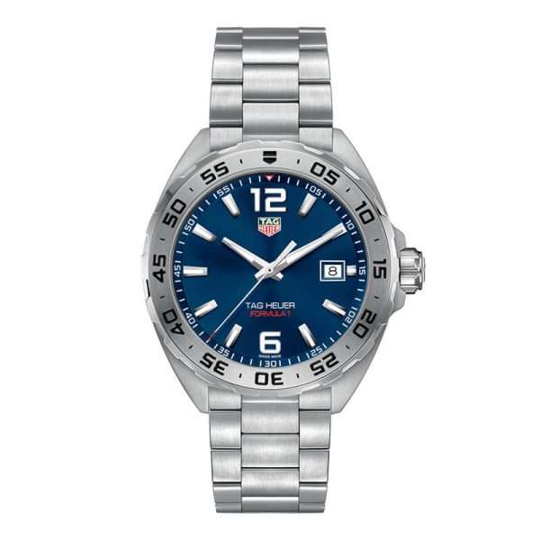 Tag Heuer Formula 1 Men’s Quartz Swiss Made Silver Stainless Steel Blue Dial 41mm Watch WAZ1118.BA0875 UAE DUBAI AJMAN SHARJAH ABU DHABI RAS AL KHAIMA UMM UL QUWAIN ALAIN FUJAIRAH