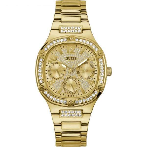 Guess Women’s Quartz Gold Stainless Steel Gold Dial 40mm Watch GW0558L2 UAE DUBAI AJMAN SHARJAH ABU DHABI RAS AL KHAIMA UMM UL QUWAIN ALAIN FUJAIRAH