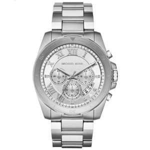 Michael Kors Men’s Quartz Silver Stainless Steel Silver Dial 44mm Watch MK8562